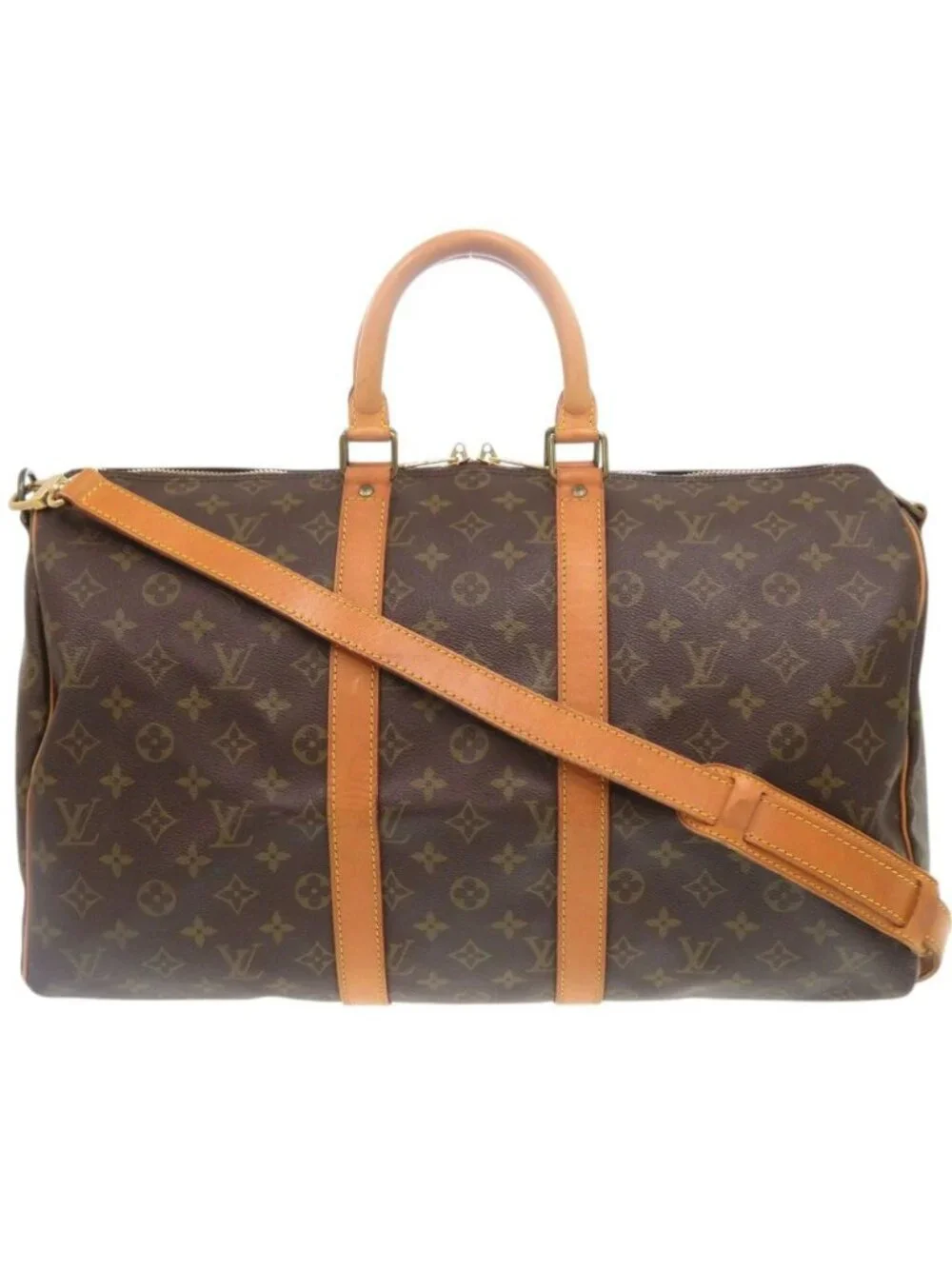 Louis Vuitton Keepall Bandouliere 45 Monogram Boston